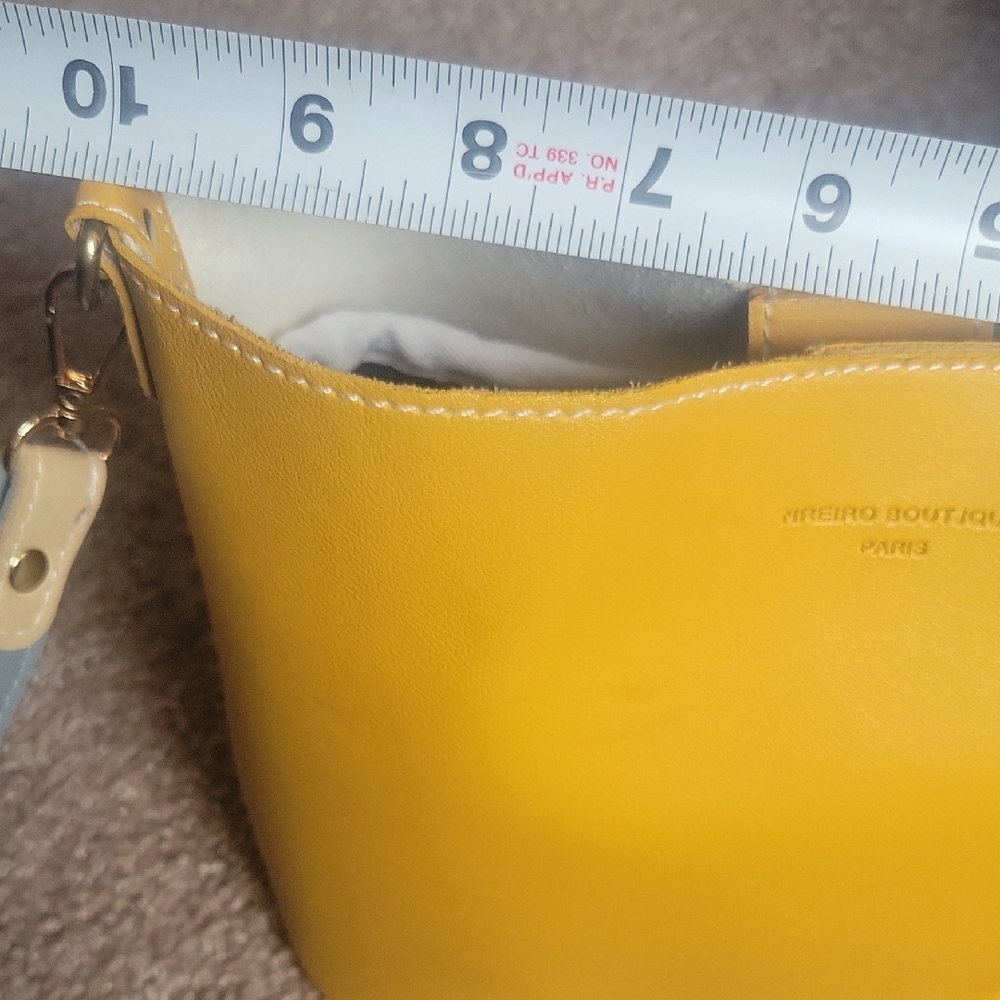 Yellow and White Women Bag - Picture 8 of 14